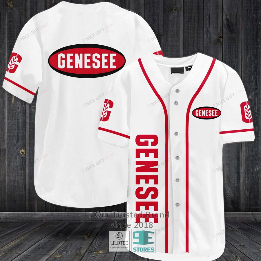 genesee beer baseball jersey 1 49300