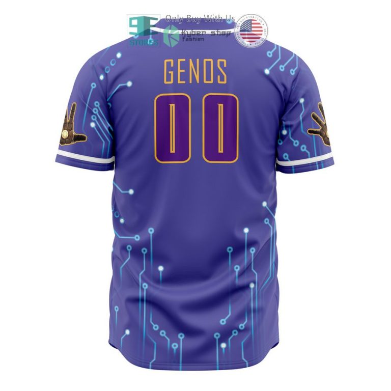 genos one punch man baseball jersey 3 48930