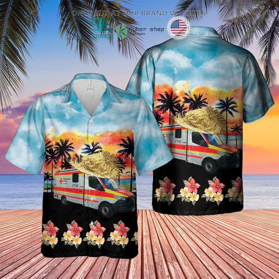 german ambulance drk hawaiian shirt 1 84377