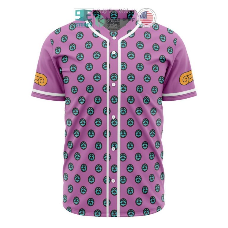 giorno giovanna anime jojos bizarre adventure baseball jersey 1 62781