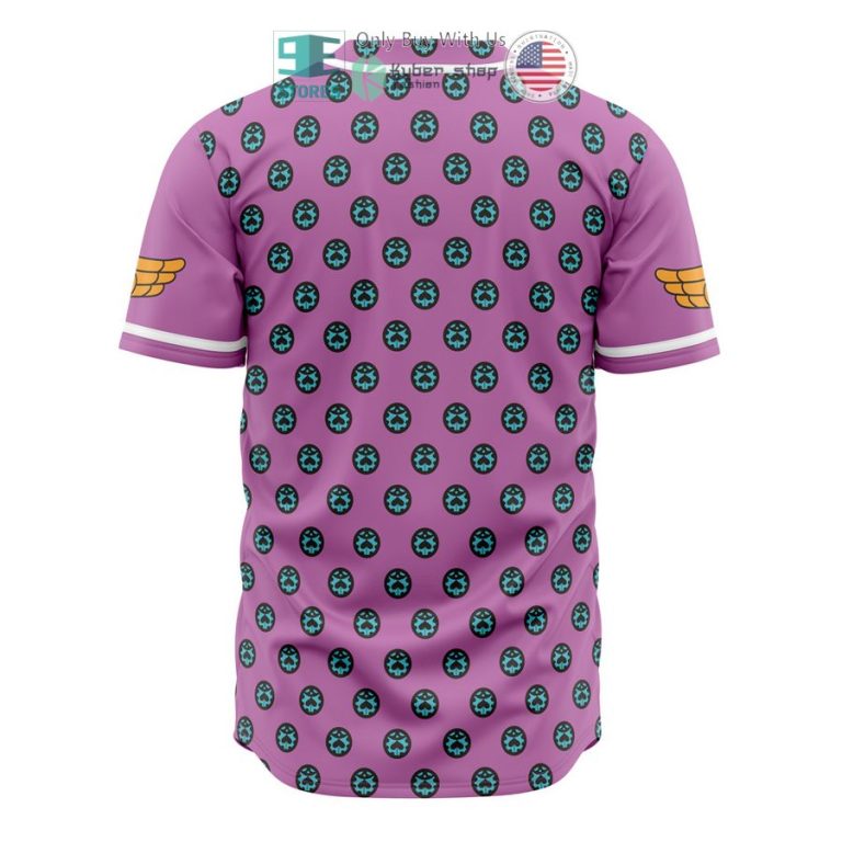 giorno giovanna anime jojos bizarre adventure baseball jersey 3 29382