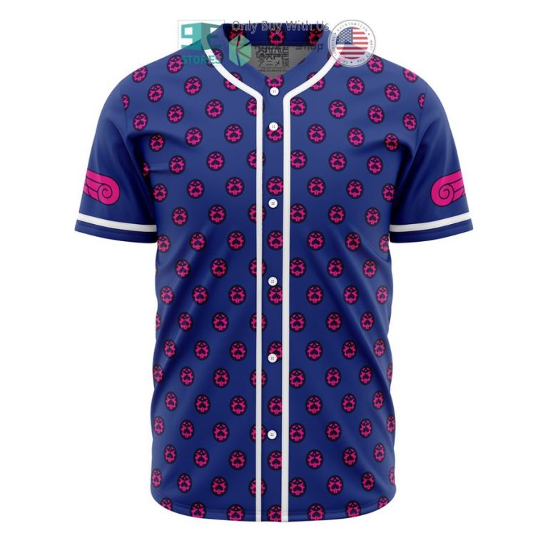 giorno giovanna manga jojos bizarre adventure baseball jersey 1 80805