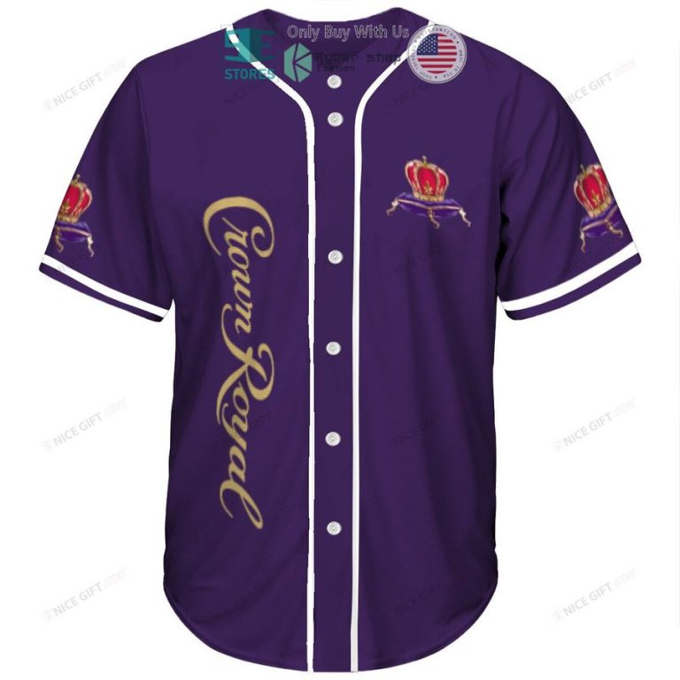 god first family second then crown royal purple baseball jersey 2 41271