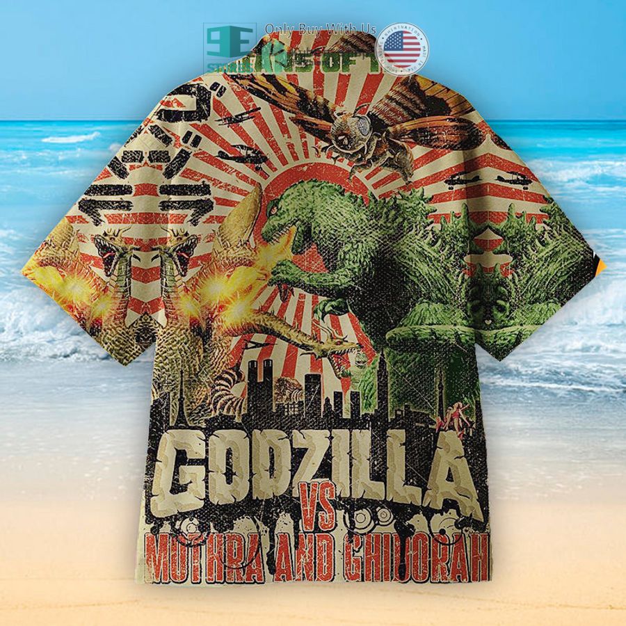 godzilla vs mothra and ghidorah hawaiian shirt 2 2247