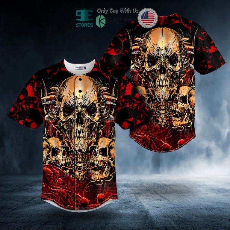 golden badass skull baseball jersey 1 96065