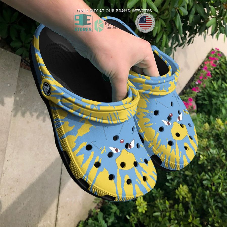 golduck tie dye face crocs crocband shoes 2 57926