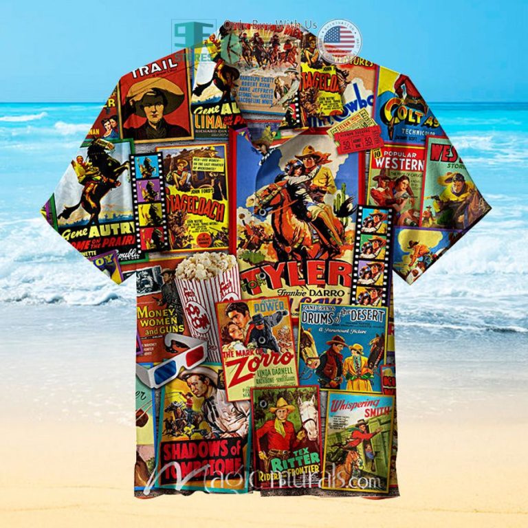 great western posters hawaiian shirt 1 20220