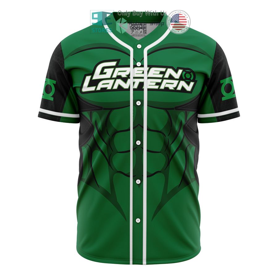 green lantern dc comics baseball jersey 2 82872