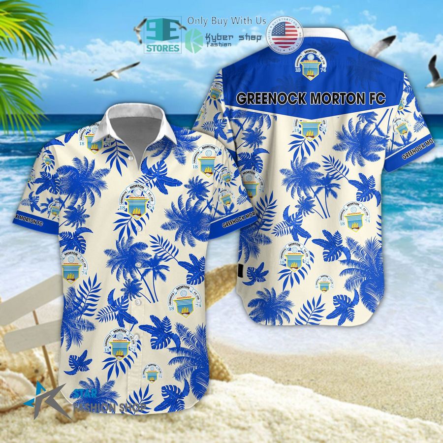 greenock morton f c hawaiian shirt shorts 1 76988