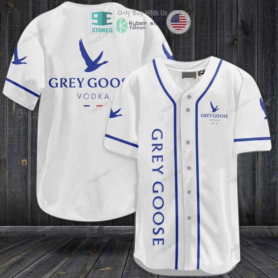 grey goose vodka white baseball jersey 1 27377