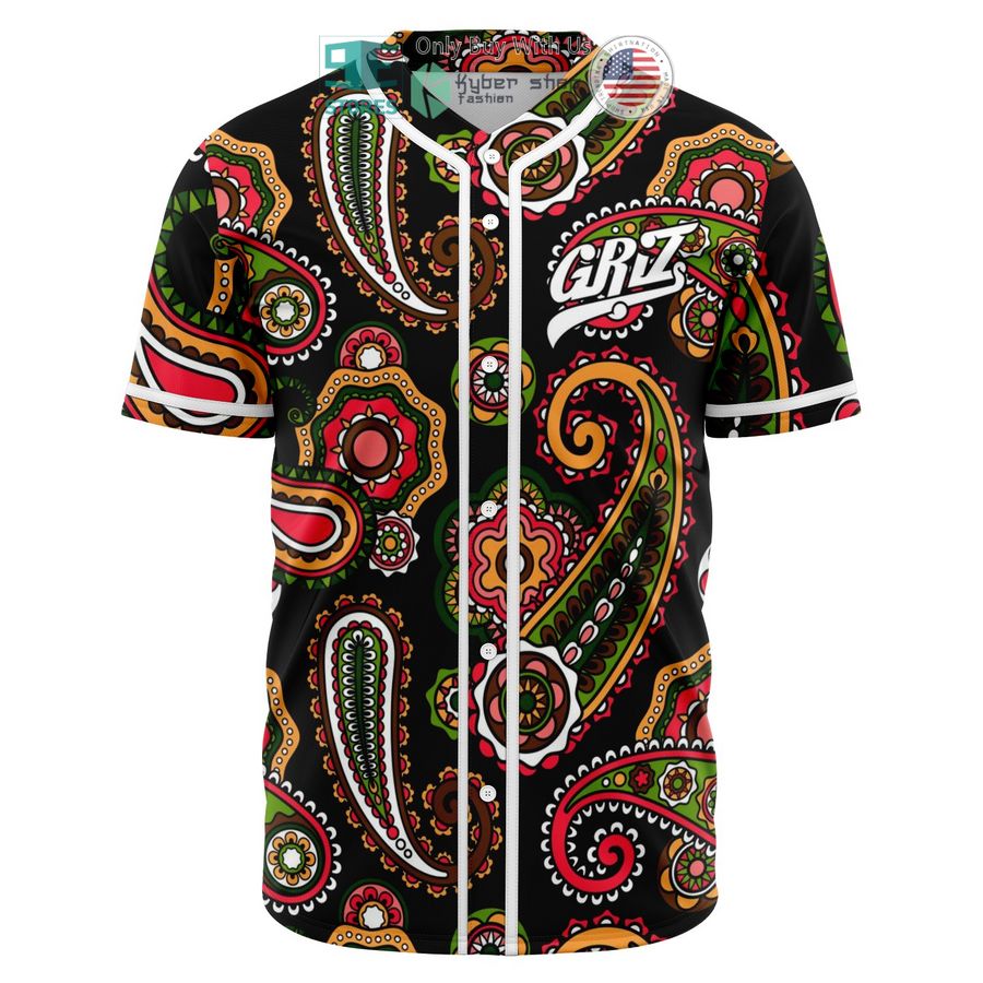BEST Griz Show Love Spread Love Paisley Baseball Jersey • Shirtnation ...