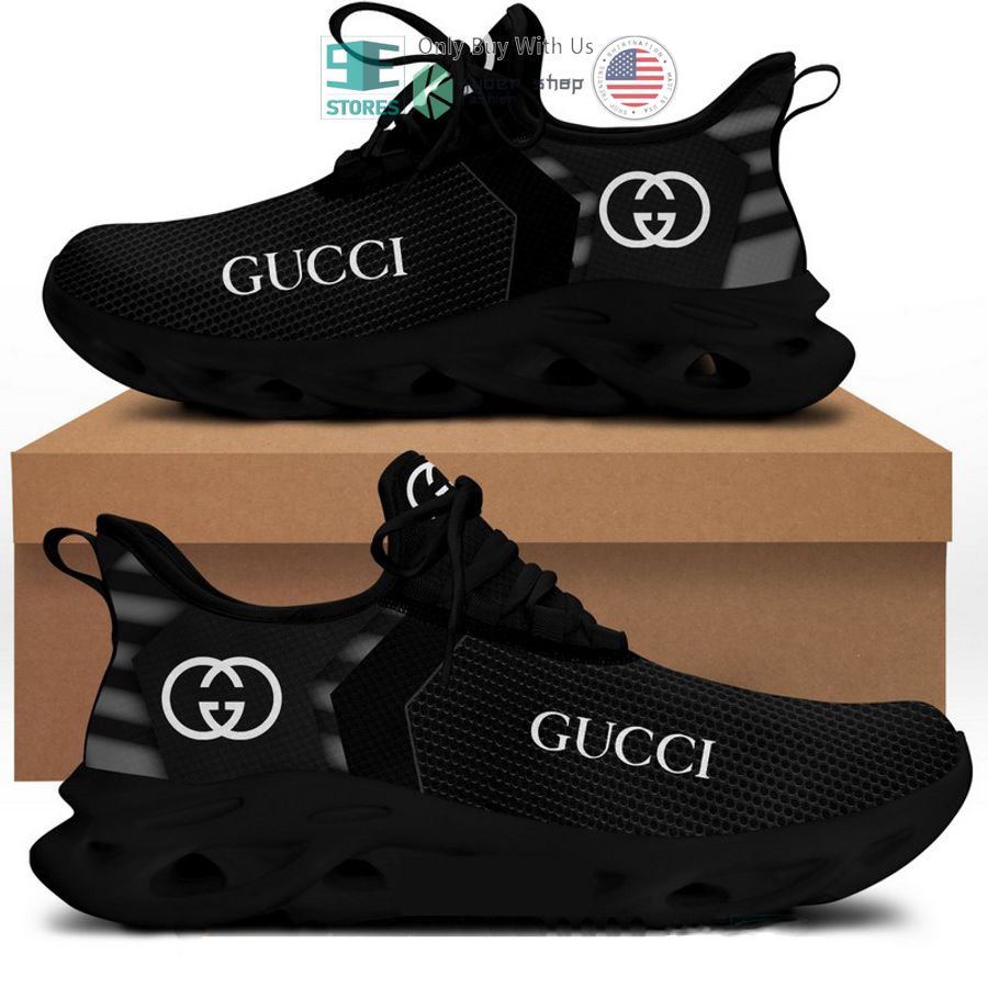gucci logo black max soul shoes 1 45745