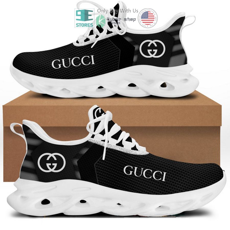 gucci logo black max soul shoes 2 33404