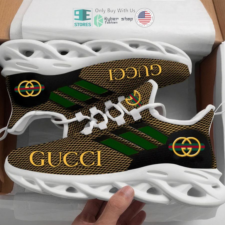 gucci logo yellow max soul shoes 2 20448