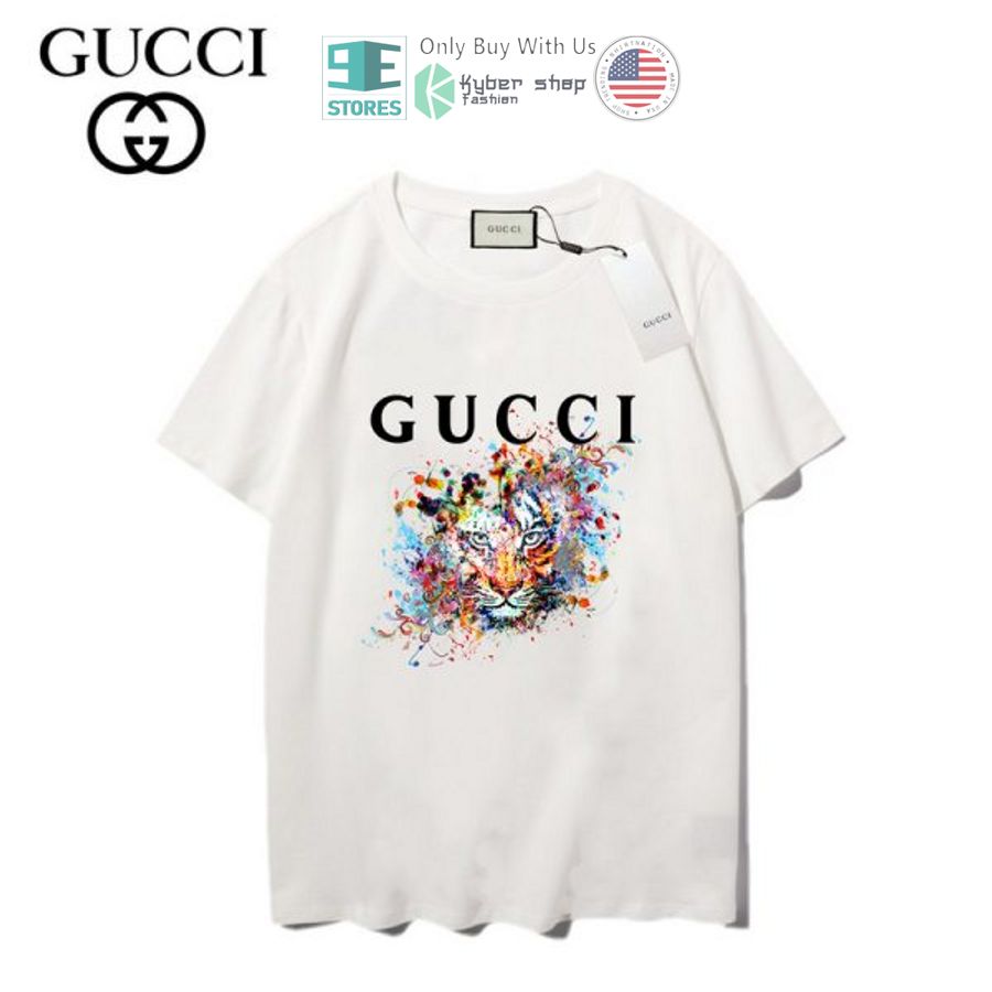 gucci tiger paint 3d t shirt 1 23760