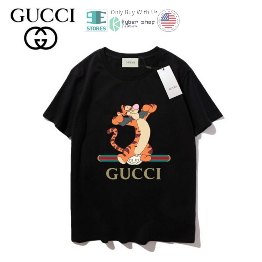 gucci tigger black 3d t shirt 1 91231