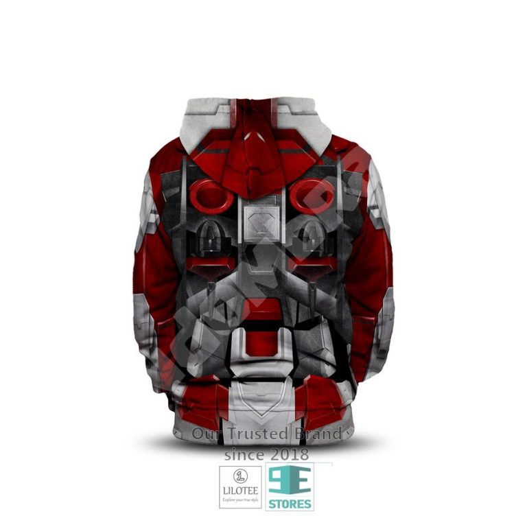 gundam red 3d hoodie 3 73631