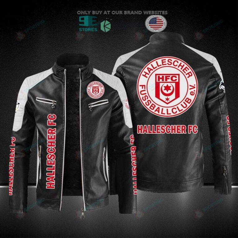 hallescher fc block leather jacket 3 76043