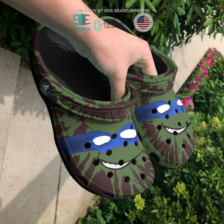 halloween teenage mutant ninja turtles leonardo crocs crocband shoes 2 67859