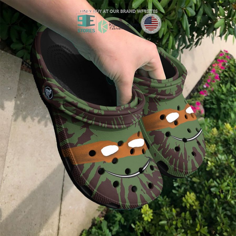 halloween teenage mutant ninja turtles michelangelo mikey crocs crocband shoes 2 66414
