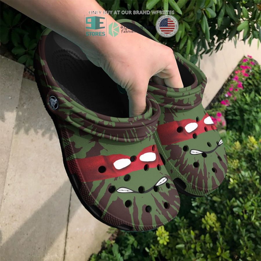halloween teenage mutant ninja turtles raphael raph crocs crocband shoes 2 98384