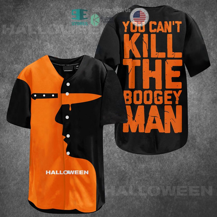 halloween you cant kill the bogeyman baseball jersey 1 84658
