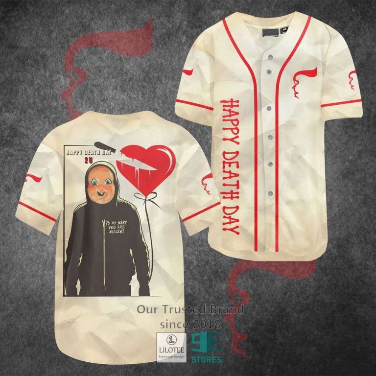 happy death day horror movie baseball jersey 1 35658