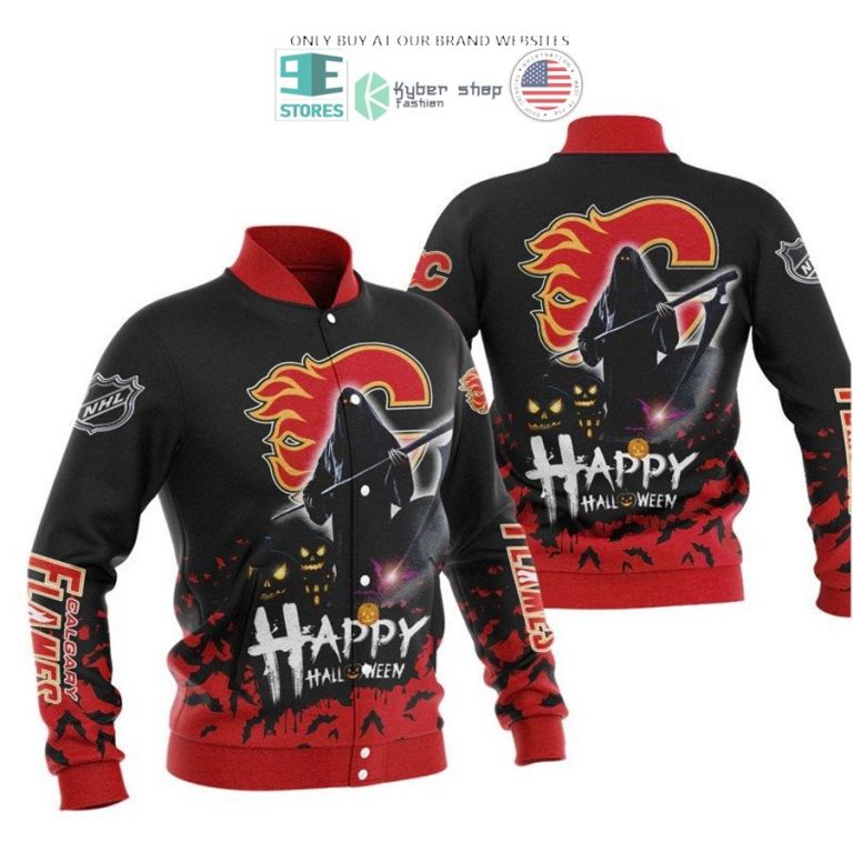 happy halloween grim reaper calgary flames 3d shirt hoodie 3 27284