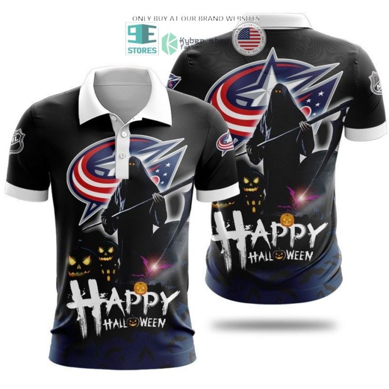 happy halloween grim reaper columbus blue jackets 3d shirt hoodie 1 59788