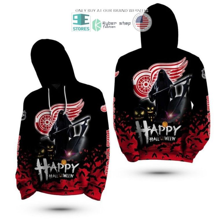 happy halloween grim reaper detroit red wings 3d shirt hoodie 2 57166