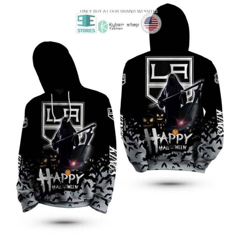 happy halloween grim reaper los angeles kings 3d shirt hoodie 2 69422