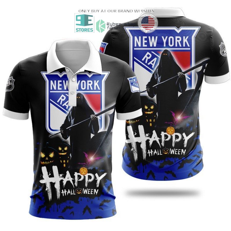 happy halloween grim reaper new york rangers 3d shirt hoodie 1 20624