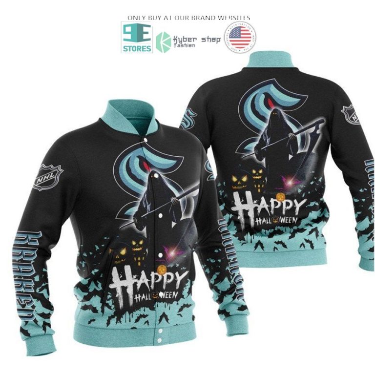 happy halloween grim reaper seattle kraken 3d shirt hoodie 3 51821