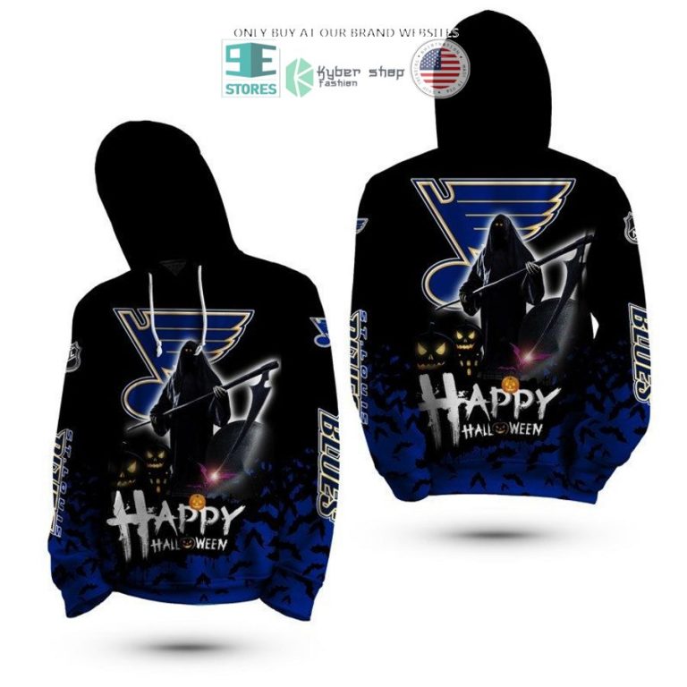 happy halloween grim reaper st louis blues 3d shirt hoodie 2 57360