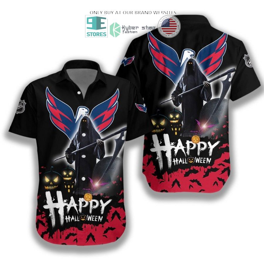 happy halloween grim reaper washington capitals hawaiian shirt 1 33767