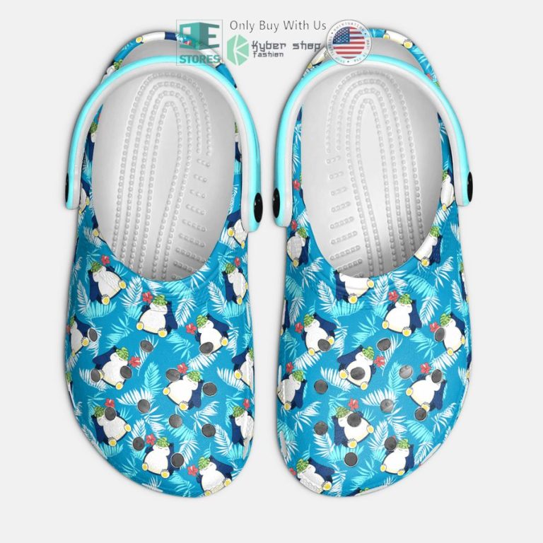 happy snorlax crocs crocband clogs 1 69858