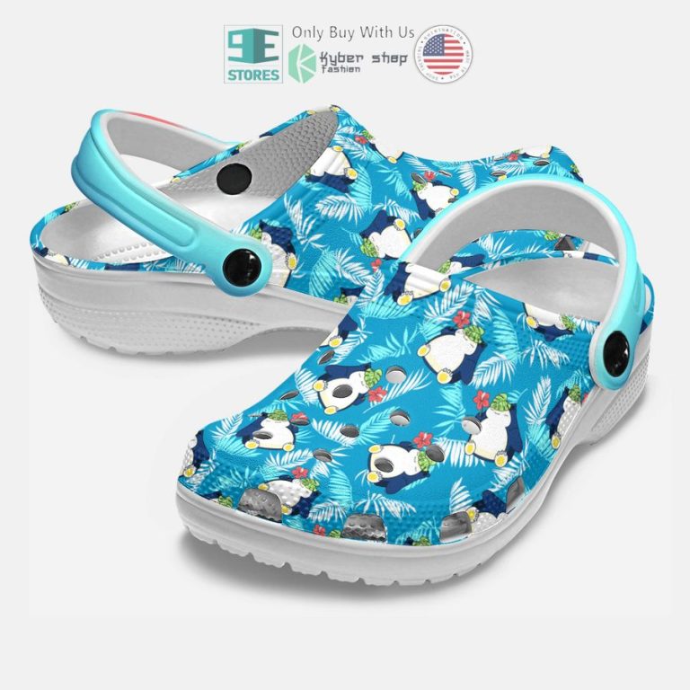 happy snorlax crocs crocband clogs 2 80234