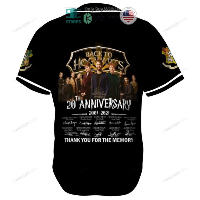 harry potter back to hogwards 20th anniversary black baseball jersey 3 75787