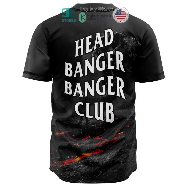 head banger banger club dinosaur baseball jersey 2 64791