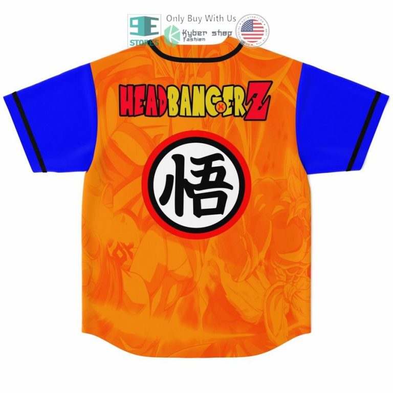 headbanger z dragon ball baseball jersey 1 99698