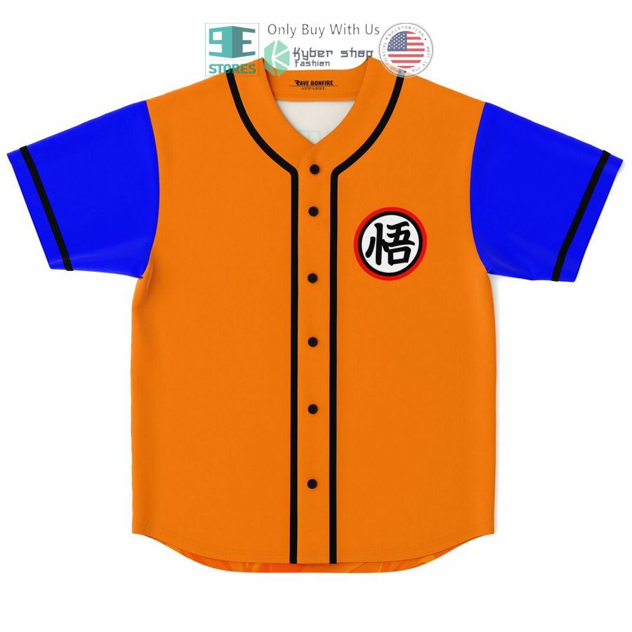 headbanger z dragon ball baseball jersey 2 56584