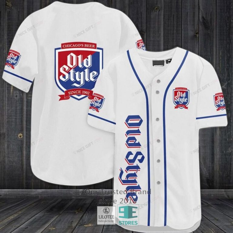 heileman s old style baseball jersey 1 38413