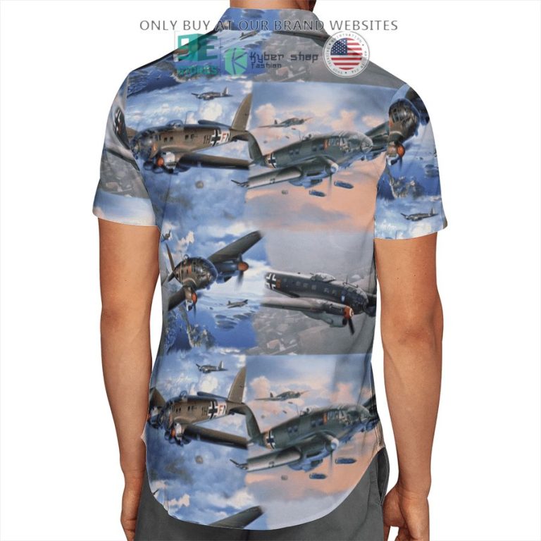 heinkel blue sky hawaiian shirt 3 4711