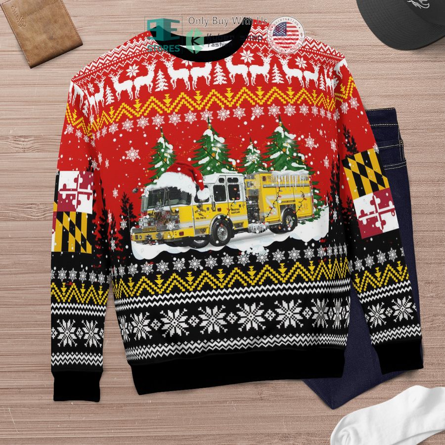 hereford volunteer fire company sweater sweatshirt 6 96112