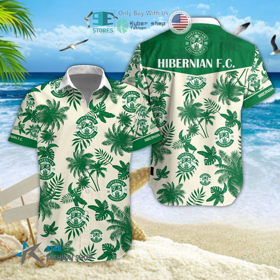 hibernian f c hawaiian shirt shorts 1 29894