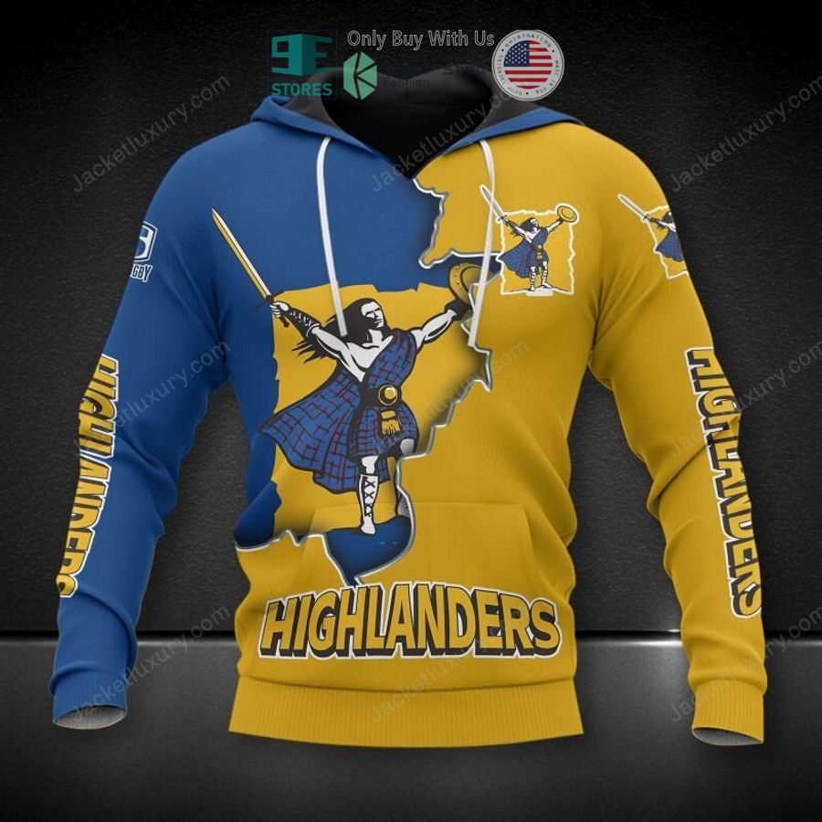 highlanders super rugby mascot 3d hoodie polo shirt 1 32669