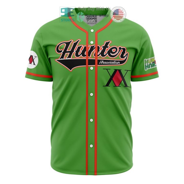 hunter association gon hunter x hunter baseball jersey 2 66604