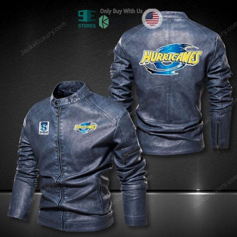 hurricanes super rugby motor leather jacket 2 78024