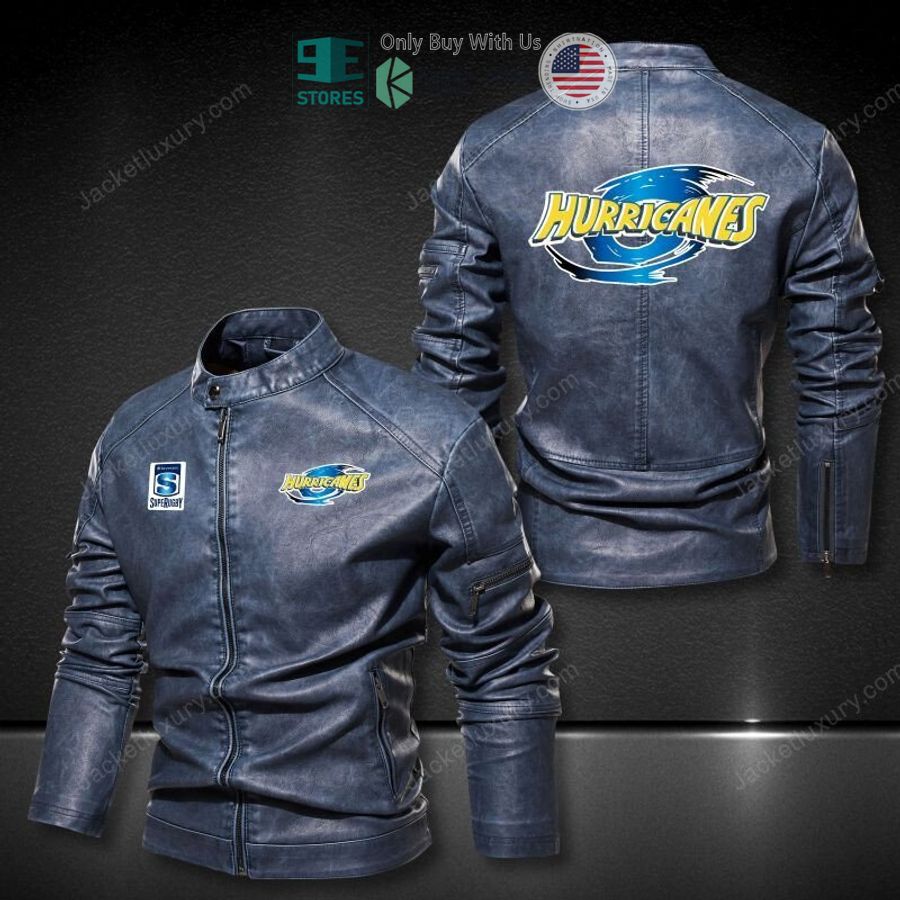 hurricanes super rugby motor leather jacket 2 78024