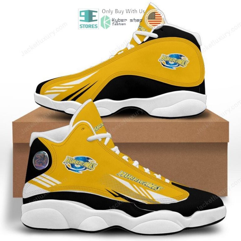 hurricanes super rugby yellow black air jordan 13 shoes 3 18276